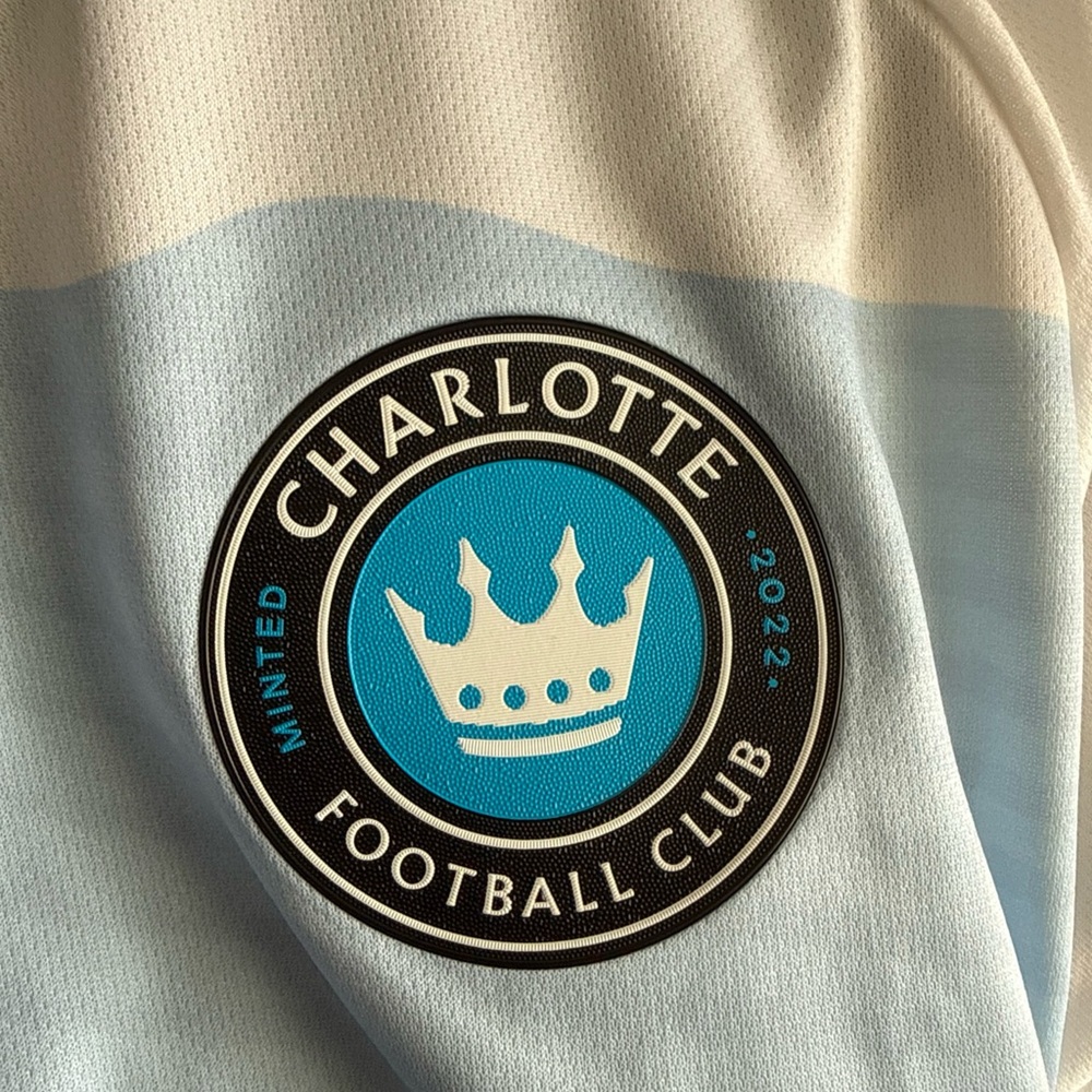 Men’s Adidas Enzo Copetti #9 Charlotte FC Jersey Authentic 24/25  Sz L NWT RARE - Picture 6 of 7